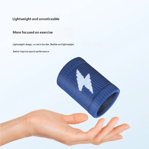 Muñequera de compresión tejida transpirable que absorbe el sudor para tenis, running, yoga y bádminton - Product Image 1