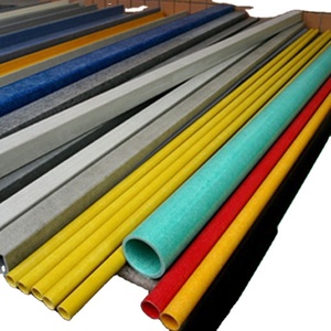 High Quality Building Materials Type FRP Pultruded Fiberglass <b>Rods</b> and Round Tubes - Product Image 3