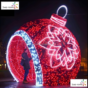 Nueva bola de luz LED para decoración navideña, iluminación exterior para la calle, impermeable IP65. - Product Image 1