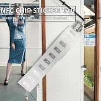 Autocollant NFC Mini Haute Qualité Économique 11*21mm Étanche Interface de Communication RFID 13.56MHz Compatible Accès