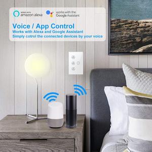 Interruptor Regulador de Ventilador de Techo Inteligente con Wifi, Compatible con Alexa/Google Home/IFTTT - Product Image 2