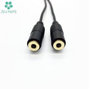 Câble TV Mono <span class=keywords><strong>2</strong></span>/3/4 pôles <span class=keywords><strong>2</strong></span>,5 mm 3,5 mm 6,35 mm <span class=keywords><strong>1</strong></span> mâle vers <span class=keywords><strong>2</strong></span> <span class=keywords><strong>femelles</strong></span> Câble d'extension pour haut-parleur <span class=keywords><strong>Jack</strong></span> stéréo Femelle - Product Image 3