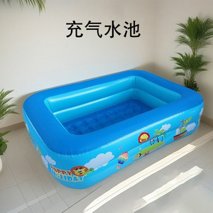 Oferta de Verano: Piscina Inflable Familiar, Equipo de Juego Acuático Portátil y Plegable para Niños - Product Image 2