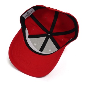 Gorra de Béisbol Hip Hop de 6 Paneles, 100% Algodón, Unisex, con Bordado 3D, Diseño de Contraste de Colores, con Visera Curva - Product Image 5