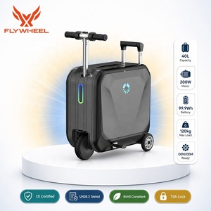 Maleta Eléctrica Personalizada con Batería Desmontable, Candado TSA, Certificación UN38.3 para Traslado en Estaciones Ferroviarias - Product Image 1