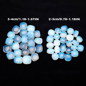 <strong>Wholesale</strong> Natural White Opalite Crystal Tumble <strong>Stones</strong> <strong>Polished</strong> Rock Crystal Healing <strong>Stones</strong> for Feng Shui Home Decoration - Product Image 3