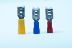 PBDD <span class=keywords><strong>terminal</strong></span> kabel Crimping tembaga seri 100 buah <span class=keywords><strong>terminal</strong></span> kabel pemutus panas vinil terisolasi celengan cepat seri PBDD