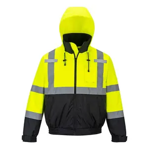 Горячая Распродажа, зимняя конструкция, светоотражающая Безопасная рабочая одежда
