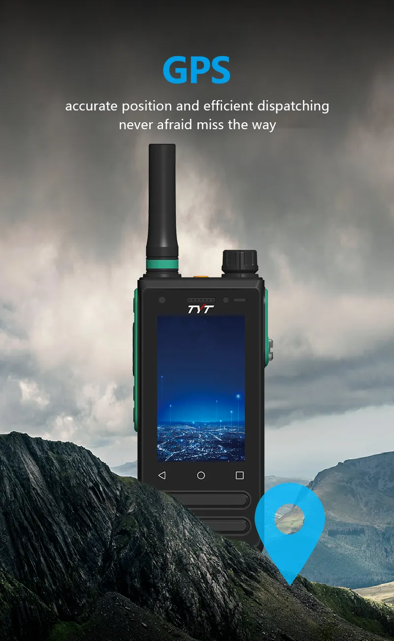 Poc Radio Android LTE Telefone TYT IP-78 Walkie Talkie New Arrival Touch Screen Zello WiFi Long Range Radio SIM