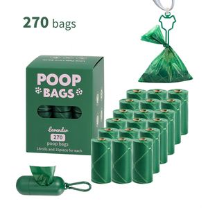 Custom Eco-Friendly Simple Lavender Scent Biodegradable <b>Compostable</b> Degradable Dog Poop <b>Bags</b> - Product Image 5
