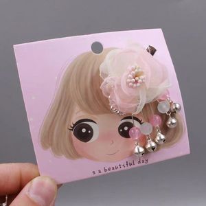 Cartes de visite promotionnelles prêtes à être expédiées, en papier couché, étiquettes en carton pour pinces à cheveux, bandeaux, élastiques - Product Image 5
