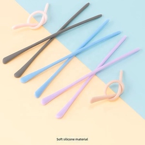 ปลอก<span class=keywords><strong>ขา</strong></span>แว่นตาซิลิโคนโลหะแบบยูนิเวอร์แซล รูกลม 1.4 มม. ปากแบน <span class=keywords><strong>ขา</strong></span>บาง กันลื่น ยาว 125 มม. ป้องกันอาการแพ้ที่หู - Product Image 4