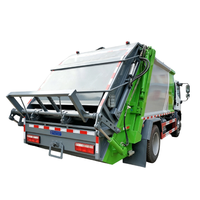 Camion Compattatore per Rifiuti con Caricamento Posteriore da 12 Metri Cubi Dongfeng Forland per Raccolta Rifiuti Urbani e Rurali