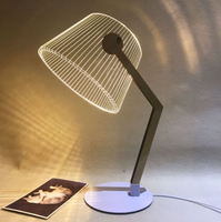 Lampe 3D en acrylique, 30 w, lampe de table LED