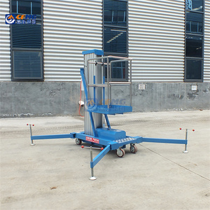 Élévateur télescopique <span class=keywords><strong>mobile</strong></span>, élévateur électrique, échafaudage électrique, élévateur portable en aluminium - Product Image 4
