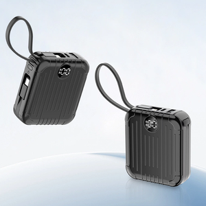 Biểu Tượng Tùy Chỉnh ABS C + L Kép Sạc Cáp Xách Tay <span class=keywords><strong>Mini</strong></span> Nhanh Chóng Sạc Điện Thoại Di Động Sạc Ngân Hàng Điện Cho Iphone - Product Image 2