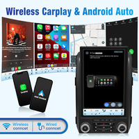 STWEI 14 pouces Android 15 pour Ford F150 Raptor 2013-2014, autoradio multimédia GPS de style Tesla avec lecteur de cassette