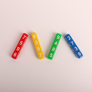 Dominó Mágico de Cálculo para Fiestas, 8 cm, Juguetes Matemáticos Coloridos para la Educación Juvenil - Product Image 2