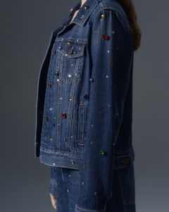 Chaqueta vaquera de calle para mujer de alta calidad 2025 Retención de forma excelente servicios OEM ODM personalizable Otoño de Vietnam - Product Image 2