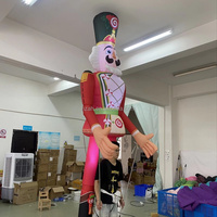 Modèle géant gonflable personnalisé de Casse-Noisette, personnage de Noël, pour affichage et décoration de centres commerciaux et festivals de fin d'année