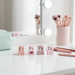 Sacapuntas Personalizados con Logotipo en Color de <span class=keywords><strong>BEBEAUTY</strong></span> (PS+Hoja de Acero) para Lápices Cosméticos, Delineadores de Labios y Ojos BE EBAUTY - Product Image 5