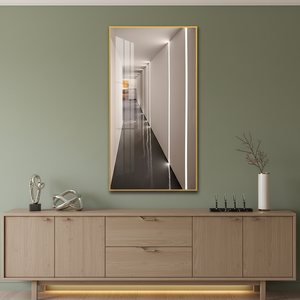 <span class=keywords><strong>D</strong></span>écor mural moderne de luxe aux designs variés, art abstrait géométrique, <span class=keywords><strong>paysage</strong></span> imprimé sur toile, peintures en porcelaine cristalline - Product Image 6
