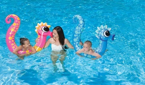 Flotteurs gonflables pour <span class=keywords><strong>piscine</strong></span>, flotteurs gonflables en forme d'hippocampe, bâton <span class=keywords><strong>de</strong></span> natation - Product Image 3