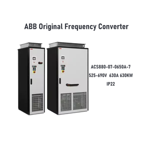 ชุดอุปกรณ์เสริมตัวแปลงความถี่ไฟฟ้า S-chneider ABB 6000A 630A 525V 690V 380V 220 kg ACS880-07-0650A-7 VFD Communication - Product Image 2