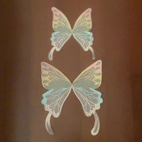 Patchs papillon de broderie colorés fantaisie nouveaux badges thermocollants à transfert de chaleur à des fins décoratives