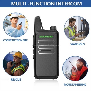 Baofeng BF-T20 Talkie Long Range Waki <b>Taki</b> Walkie-talkie 12 Months Xiamen Baofeng Black 16 110v 1500mah 6pcs/box Handheld 3-5KM - Product Image 2