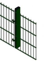 Valla de seguridad de doble alambre de alta resistencia 6/5/6, valla de seguridad de doble alambre para parques, recubierta de PVC, anticorrosión, panel de malla de doble alambre