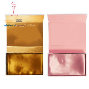 Set di Federe in Seta di Gelso 100% all'Ingrosso, Stampa Personalizzata, Morbide e Lisce, <span class=keywords><strong>Benefiche</strong></span> per Capelli e Pelle, Regalo di <span class=keywords><strong>Natale</strong></span> - Product Image 1