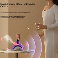 Diffuseur d'arômes créatif à mouvement mécanique, sans eau, à brume, avec batterie au lithium intégrée, design inversé, cadeau haut de gamme