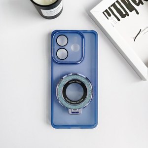 Điện Thoại Di Động Đứng Nhẫn Chủ Điện Thoại Trường Hợp Đối Với <span class=keywords><strong>iPhone</strong></span> 15 Pro Max Chủ Sở Hữu Có Thể Gập Lại Hiển Thị Đứng Ống Kính Bảo Vệ Bìa - Product Image 4