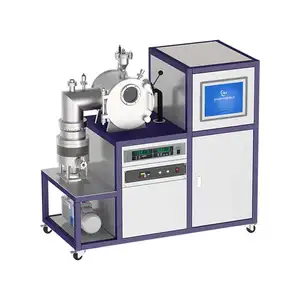 35kw high frequency induction heating machine vacuum induction melting furnace with controlled atmosphere