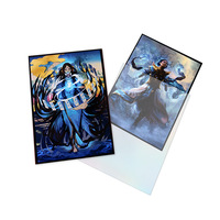 Protège-cartes en plastique laser irisé effet arc-en-ciel, imprimés mat, personnalisables sur le thème de l'anime