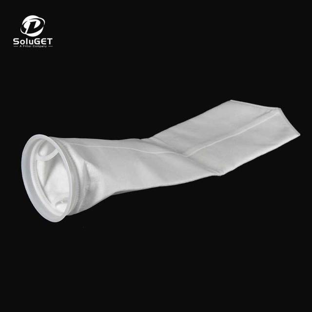 NMBPP Series High Dirt Holding Capacity 20 Micron PP Mesh Filter Bags for Liquid Filtration