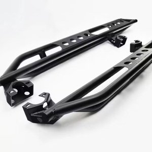 Lantsun J49 accessoires de voiture adaptés pour Jeep Wrangler JK 07-17 plate-forme de barre latérale <span class=keywords><strong>marchepied</strong></span> latéral <span class=keywords><strong>2</strong></span> pédales de porte - Product Image 1