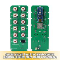 Controlador de cabrestante de elevación de 8 Botones individuales, radio de polipasto de grúa aérea, control remoto inalámbrico industrial inteligente, 1 unidad, 1 unidad