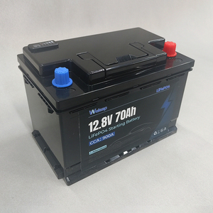 Hochleistungs 12V 60Ah/70Ah LiFePO4 Starterbatterie Kaltstartleistung 800CCA DIN 60/DIN 70, SUV-Starterbatterie - Product Image 1