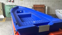 Bestyear 4m-4.3m bateau en plastique pour la pêche et le travail