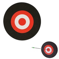 Cible de tir à l'arc ronde en mousse EVA pour planche de pratique de tir dans la cour Accessoires de chasse pour sports d'intérieur et d'extérieur
