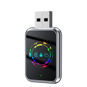 กล่องเชื่อมต่อรถยนต์อัจฉริยะ 3 in 1 แบบพกพา รองรับ Wireless CarPlay, Android Auto, Mirror Link, AirPlay และ USB Dongle Adapter - Product Image 1