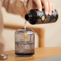 Diffuseur de parfum d'ambiance en verre avec bâtonnets en fibre, 200ml, 400ml, 500ml, coffret cadeau, étiquette personnalisée, vente en gros
