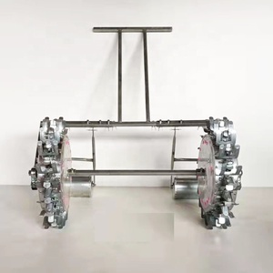 Semoir manuel à maïs à bec de canard à 2 rangs, machine à planter les <span class=keywords><strong>graines</strong></span> manuellement, planteur de maïs manuel à prix avantageux - Product Image 1
