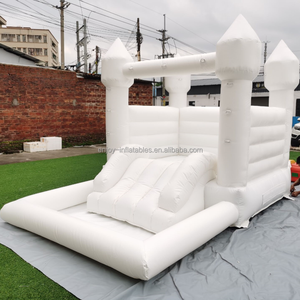 Tondeuse pour enfants, petite maison avec <span class=keywords><strong>ballon</strong></span> à rebond pour un mariage, de 3*2.5m, de 10 pieds x 8 pieds - Product Image 3