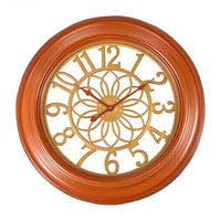 Horloge murale contemporaine grand format, étanche, à cadran unique, aiguilles noires à fort contraste pour une lecture claire, mouvement silencieux, idéale pour villa et manoir