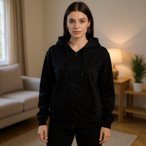 HDJ 2 Piece <b>Set</b> Tracksuit <b>Jogger</b> Suit Oversized Sweatshirt and Pants Loungewear Activewear H7021-1Sweatshirt+H7023-1Pants - Product Image 2