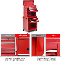 CNC pièces outil roulant coffre armoire chariot ensemble fer Mobile accessoire stockage pour Garage atelier OEM amical