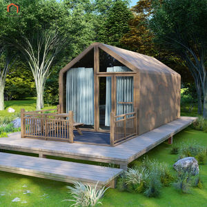 Kits <span class=keywords><strong>de</strong></span> maisons préfabriquées miniatures, structure modulaire, petite maison <span class=keywords><strong>de</strong></span> <span class=keywords><strong>jardin</strong></span>, pièce <span class=keywords><strong>de</strong></span> <span class=keywords><strong>jardin</strong></span>, villa moderne <span class=keywords><strong>en</strong></span> acier léger et bois, design triangulaire <span class=keywords><strong>de</strong></span> luxe - Product Image 1